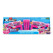 ZURU XSHOT Water & Bunch O Balloons Unicorn Hyperload Fast Fill 2 Splash Pack