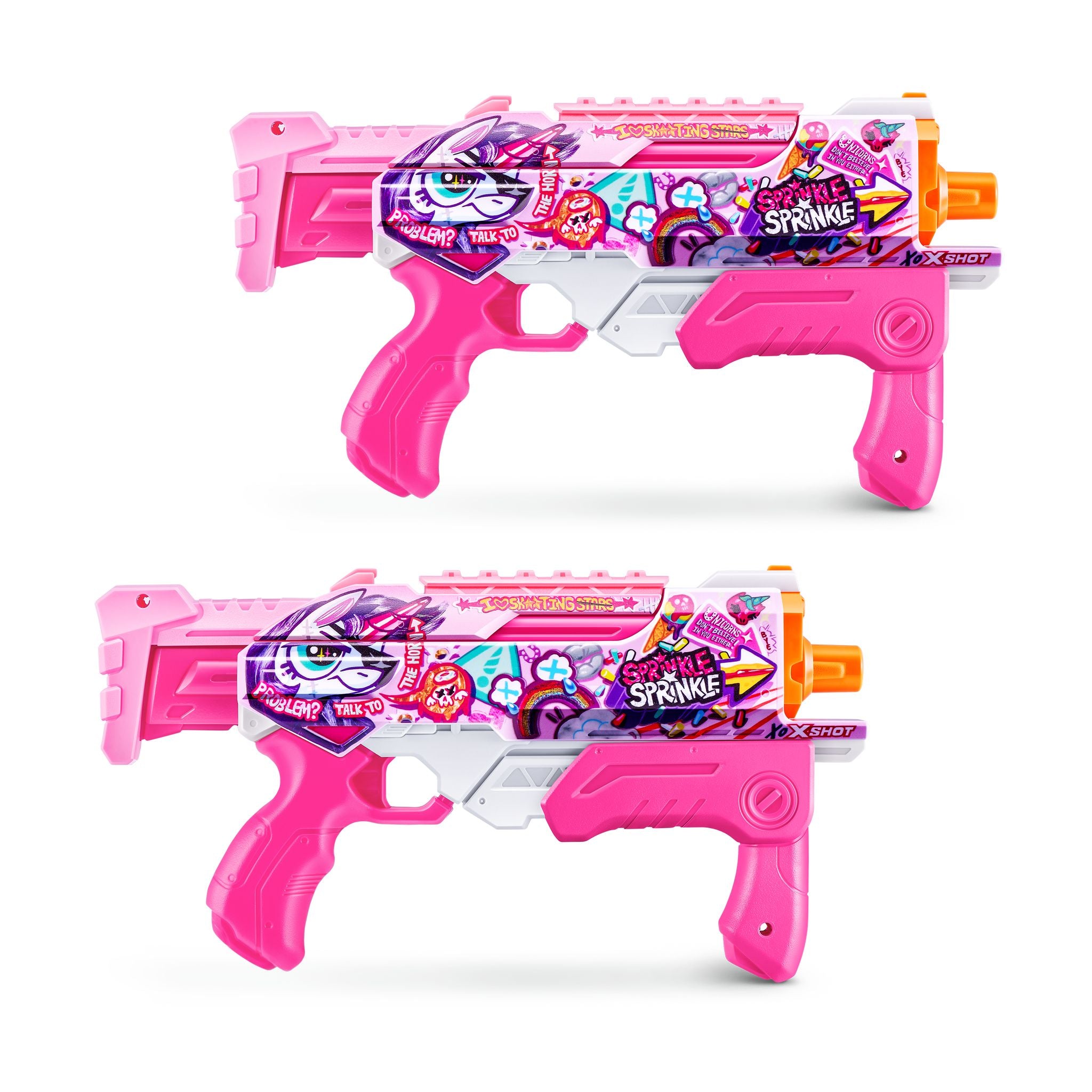 ZURU XSHOT Water & Bunch O Balloons Unicorn Hyperload Fast Fill 2 Splash Pack