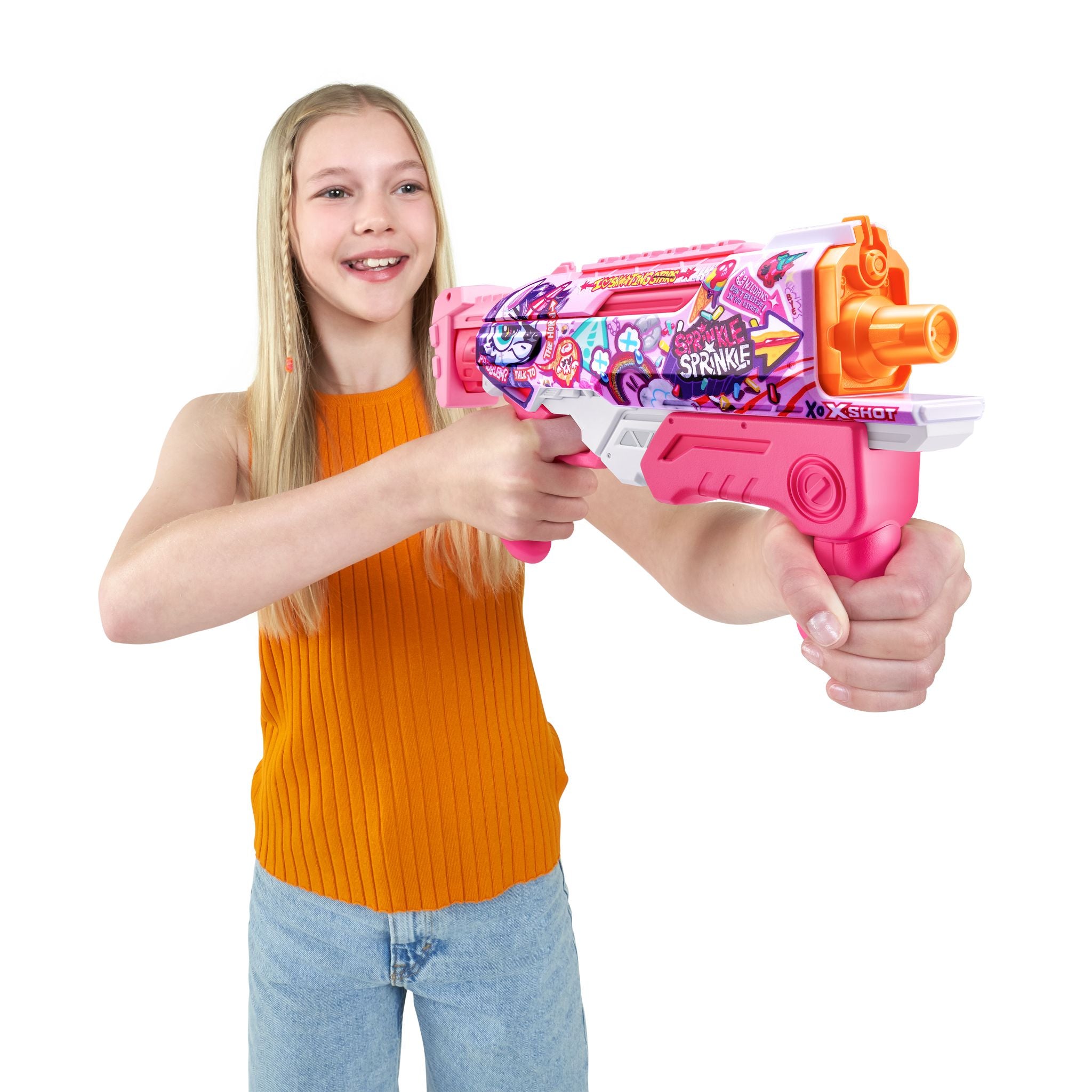 ZURU XSHOT Water & Bunch O Balloons Unicorn Hyperload Fast Fill 2 Splash Pack