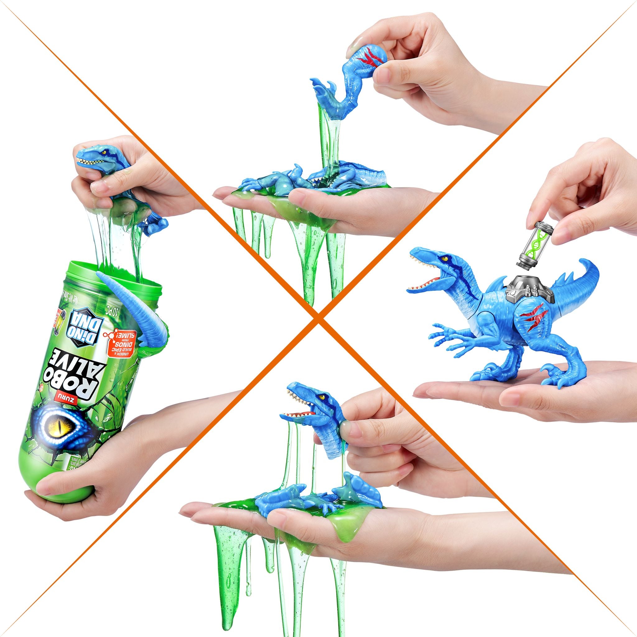 ZURU Robo Alive Dino DNA Series 1 Playset Assorted Styles