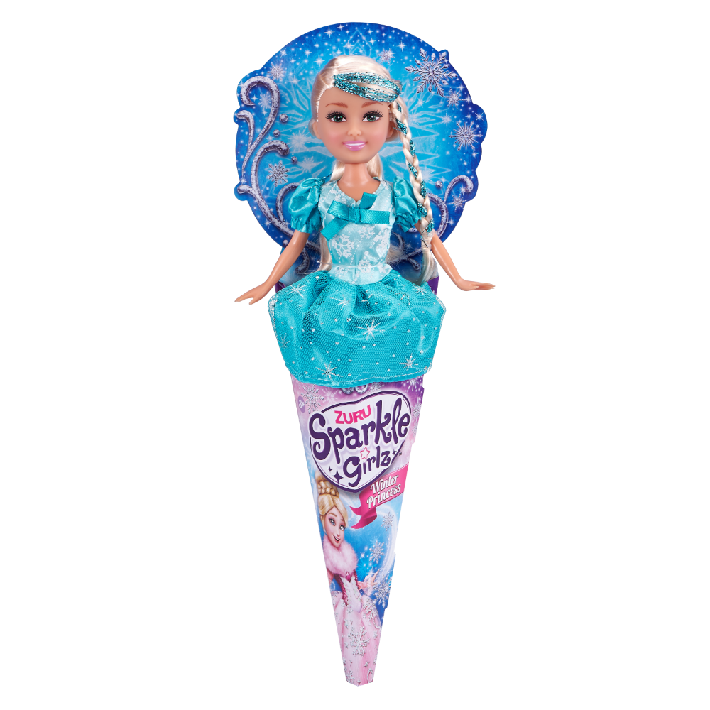 ZURU Sparkle Girlz Winter Princess Cone Doll Assorted Styles
