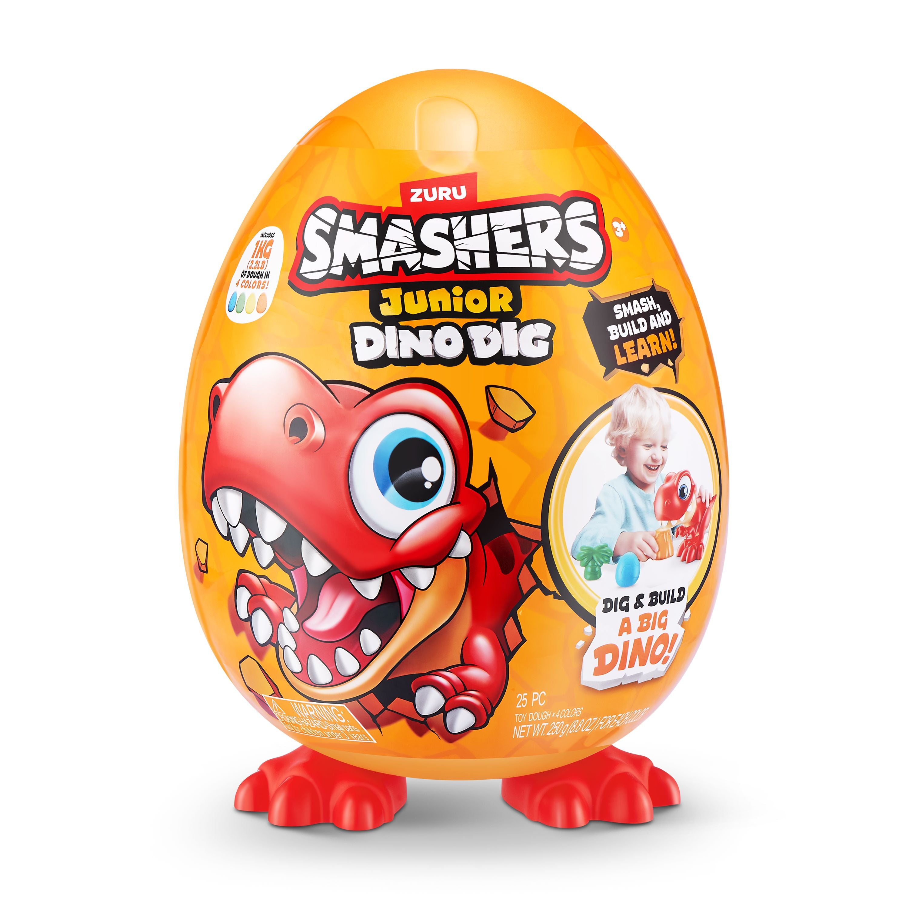 ZURU Smashers Junior Dino Dig Series 1 Large Egg Assorted Styles