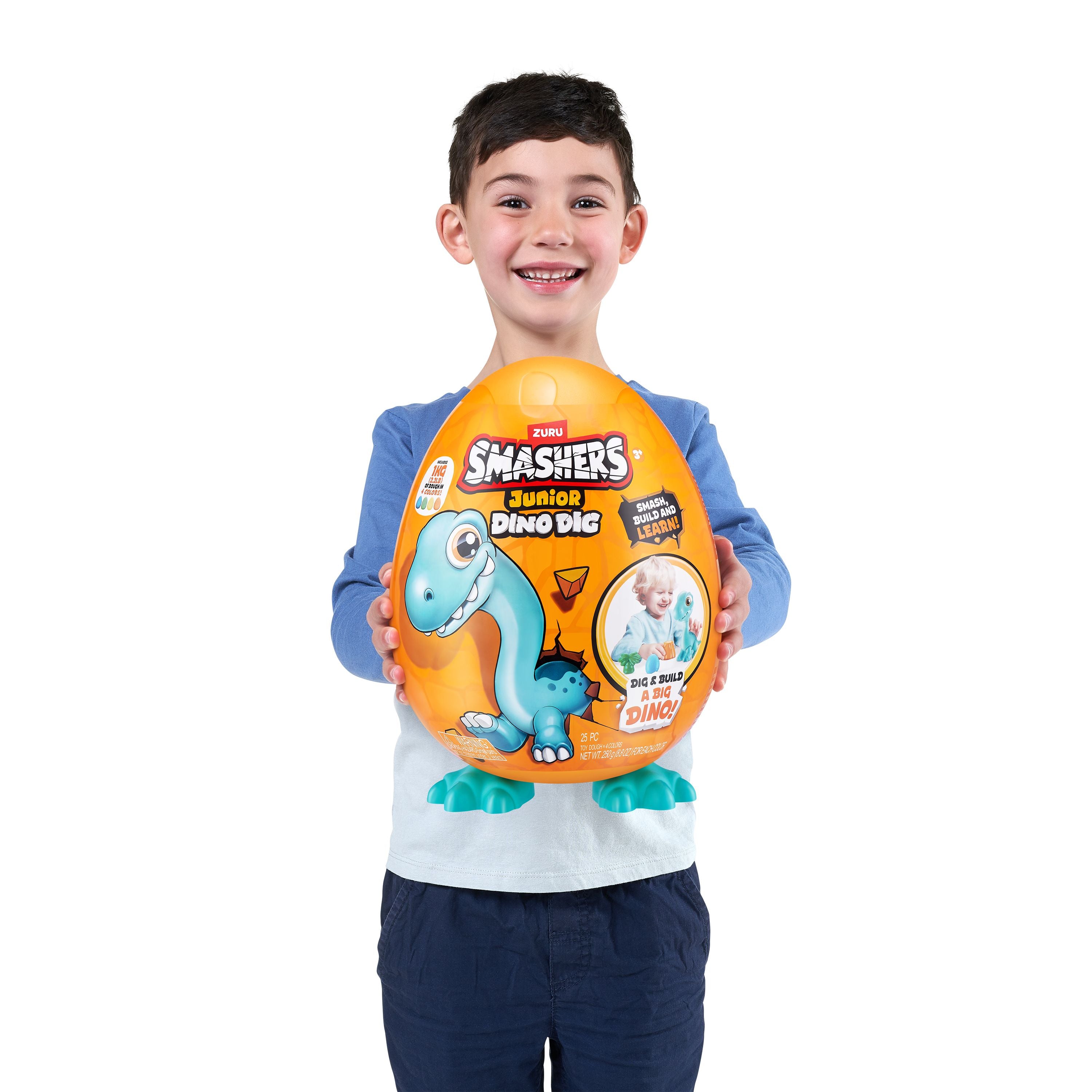 ZURU Smashers Junior Dino Dig Series 1 Large Egg Assorted Styles