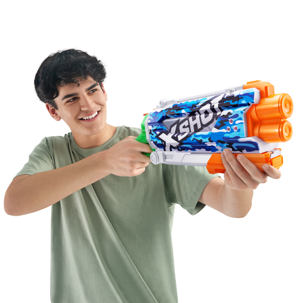 ZURU XSHOT Skins Fast Fill Pump Action Water Blaster Assorted Styles