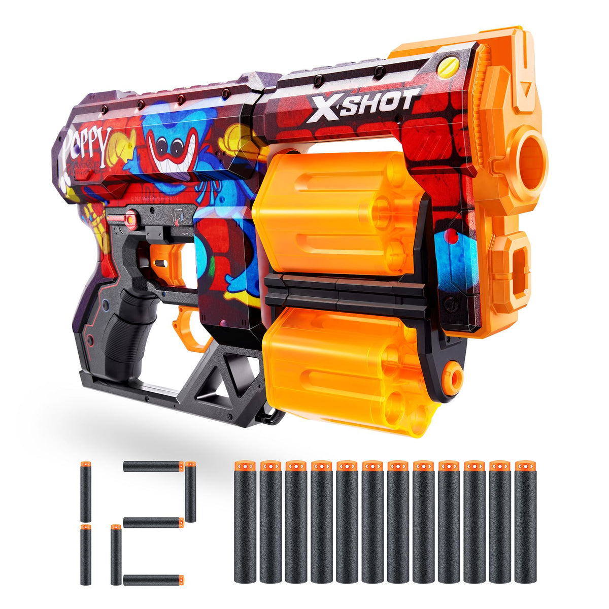 ZURU XSHOT Skins Dread Poppy Playtime Toony