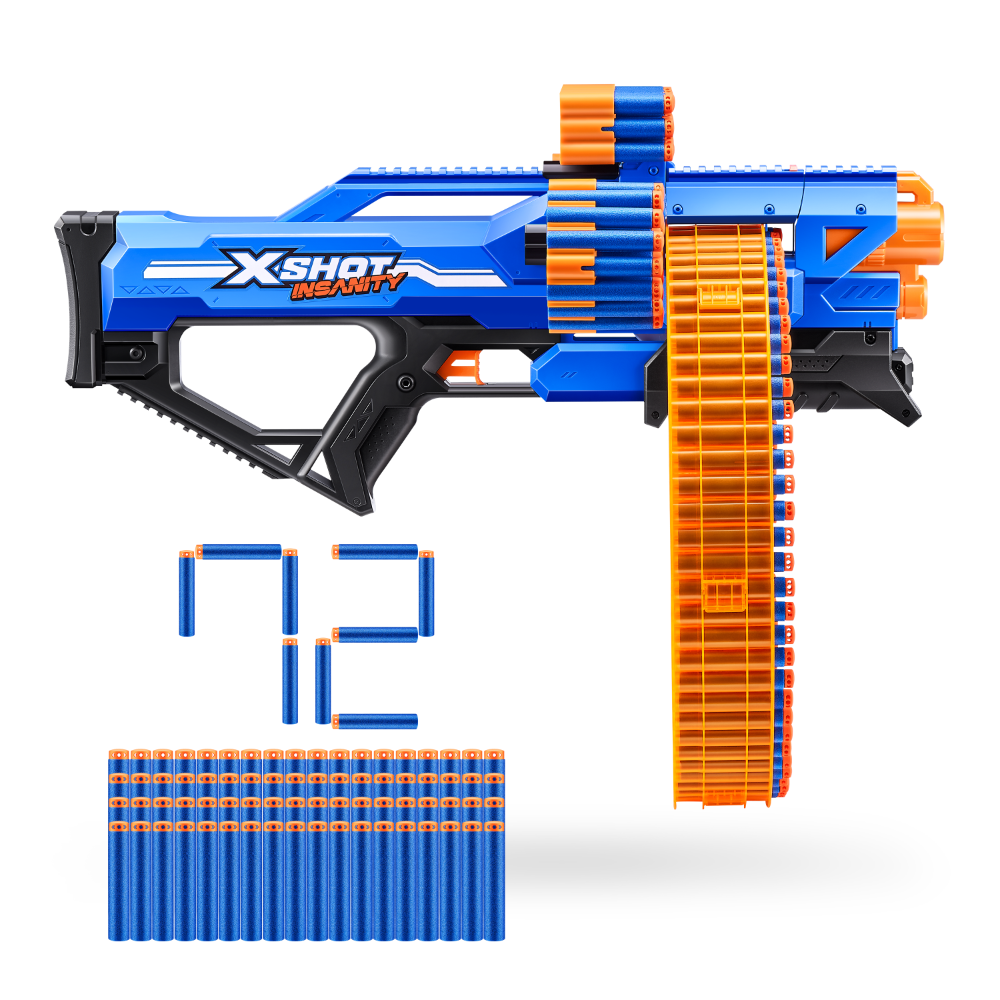 ZURU XSHOT Insanity Mad Mega Barrel Blaster