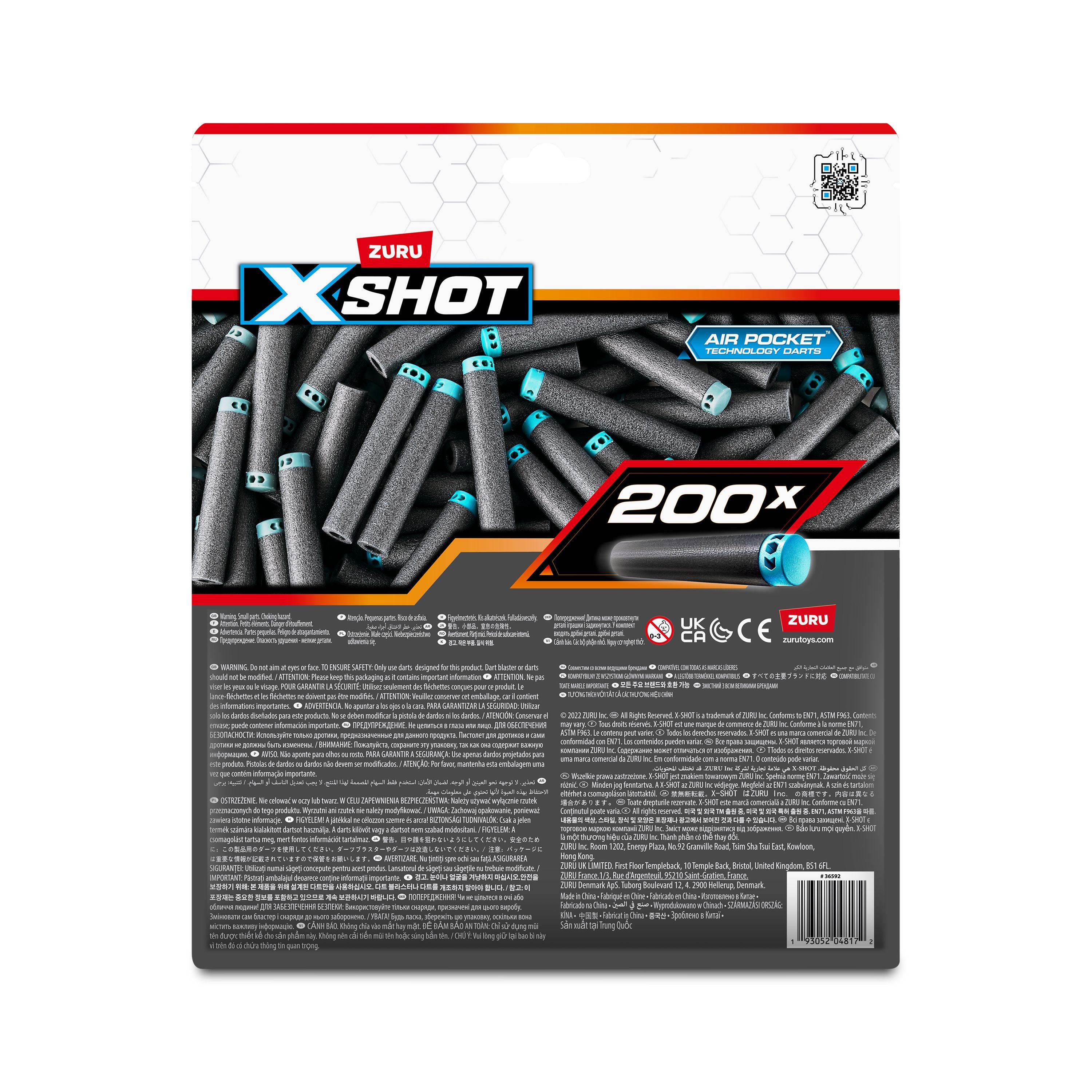 ZURU X Shot 200 Elite Dart Refill Pack - Refresh