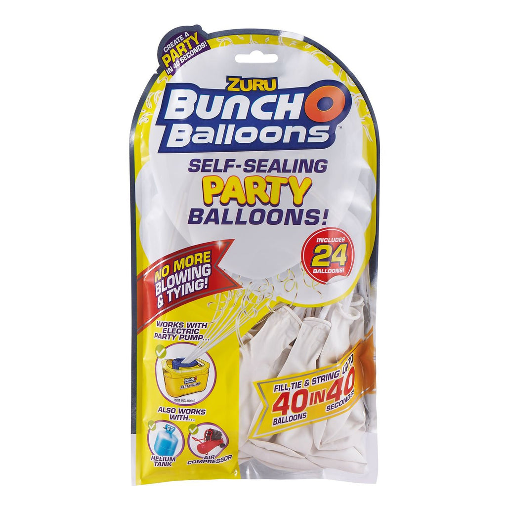 BUNCH O BALLOONS PARTY SS SOLID WHITE