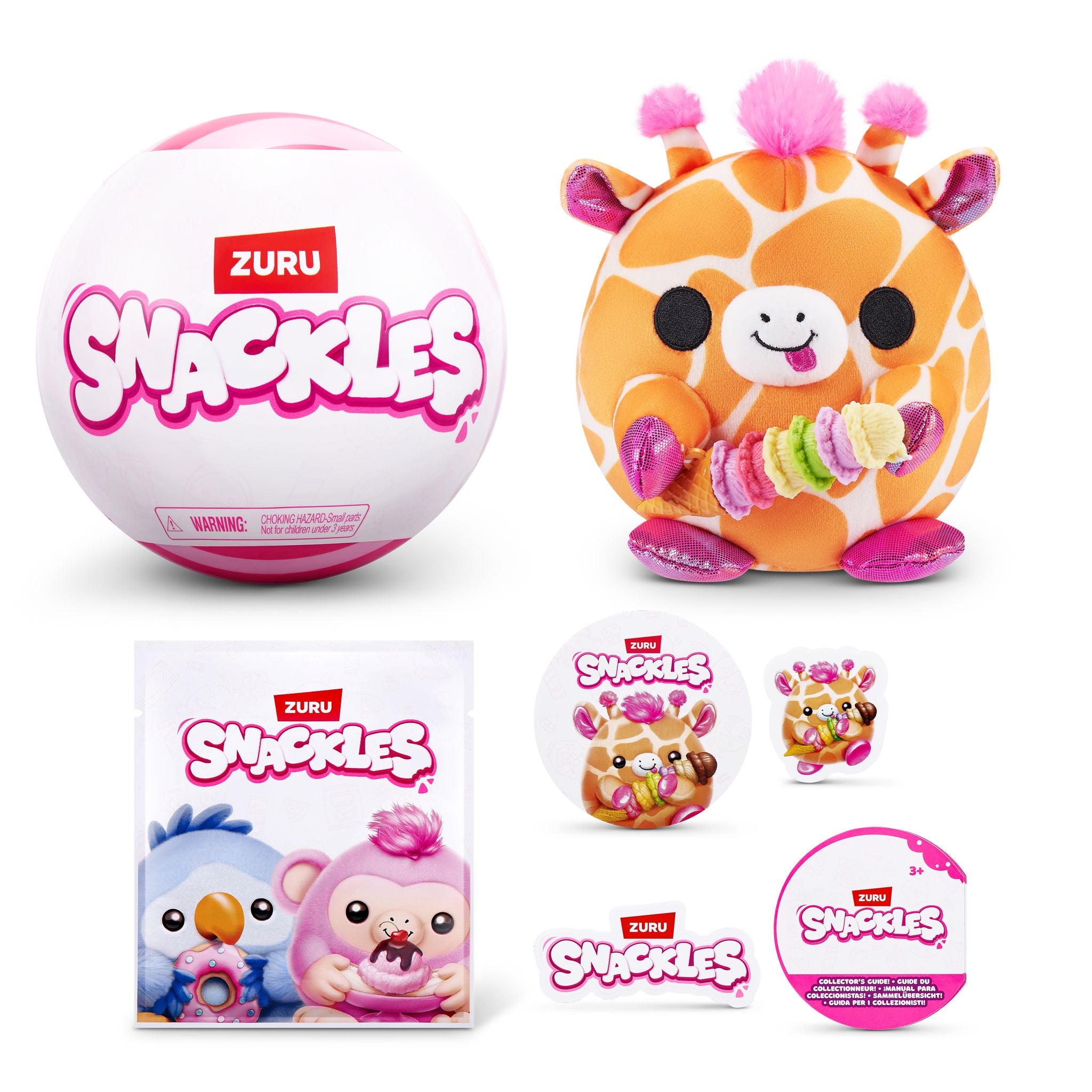 ZURU Snackles S1W2 5 Inch Mystery Capsule