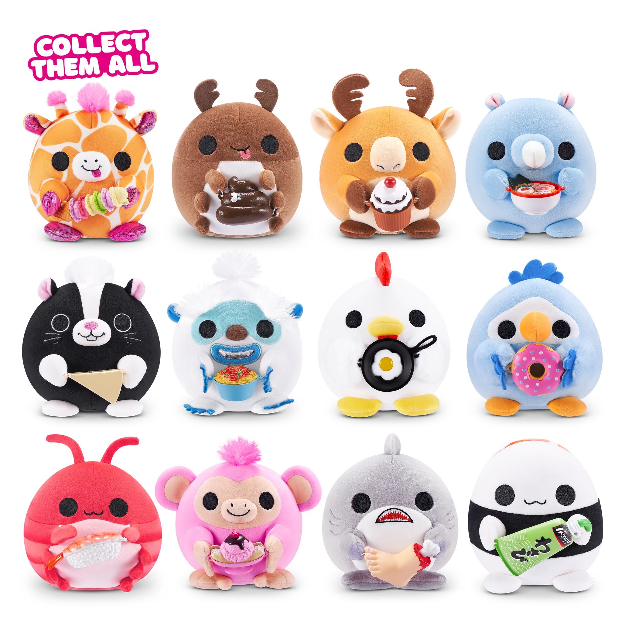 ZURU Snackles S1W2 5 Inch Mystery Capsule