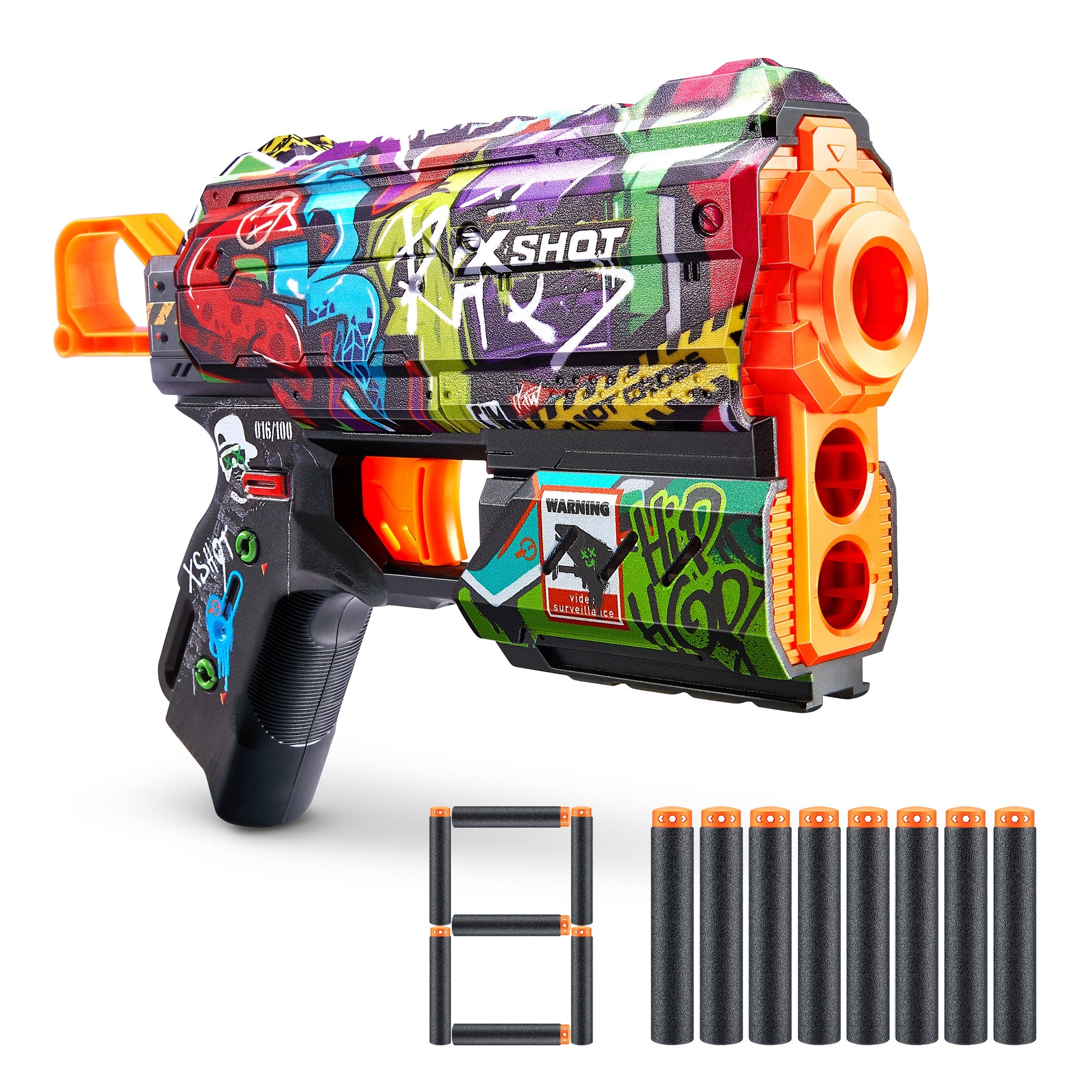 ZURU XSHOT Skins Flux Dart Blaster Assorted Styles