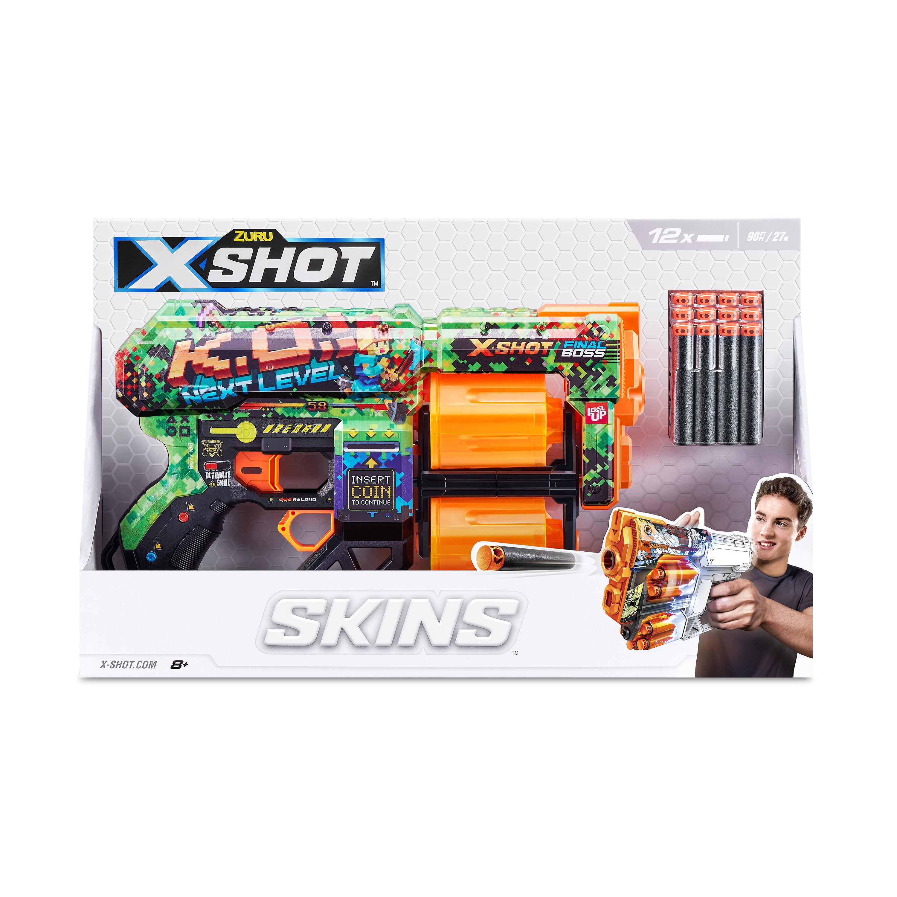 ZURU XSHOT Skins Dread Blaster Assorted Styles