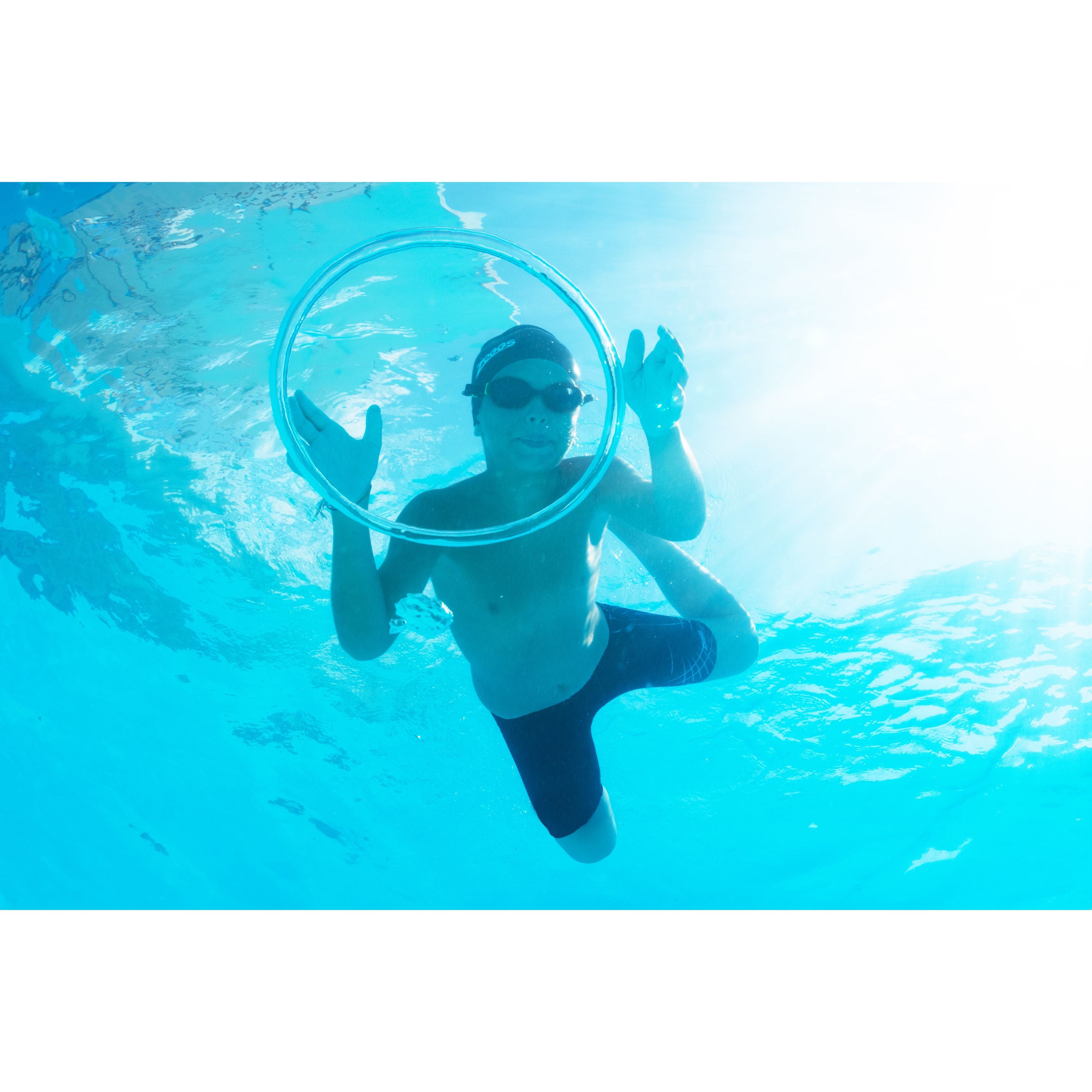 Zoggs Phantom 2.0 Junior Goggles Black/Lime/Tint Smoke