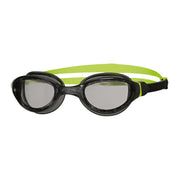 Zoggs Phantom 2.0 Junior Goggles Black/Lime/Tint Smoke
