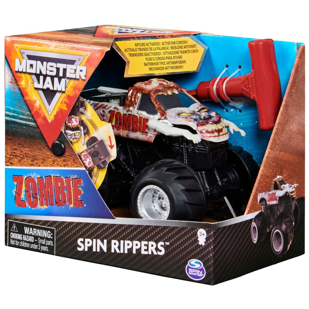 MONSTER JAM 1:43 SPIN RIPPERS ZOMBIE
