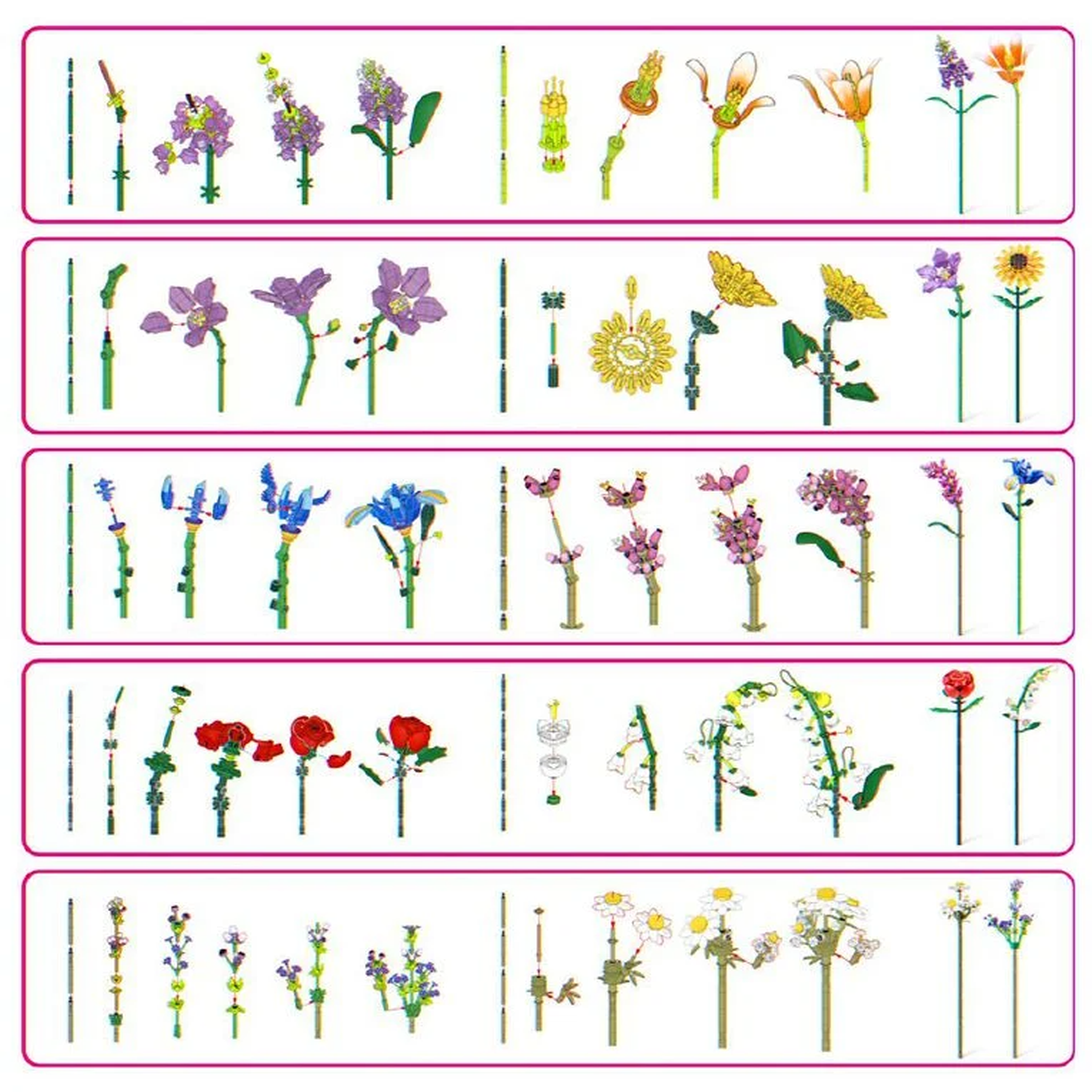 ZURU MAX Premium Garden Long Flowers Series 1