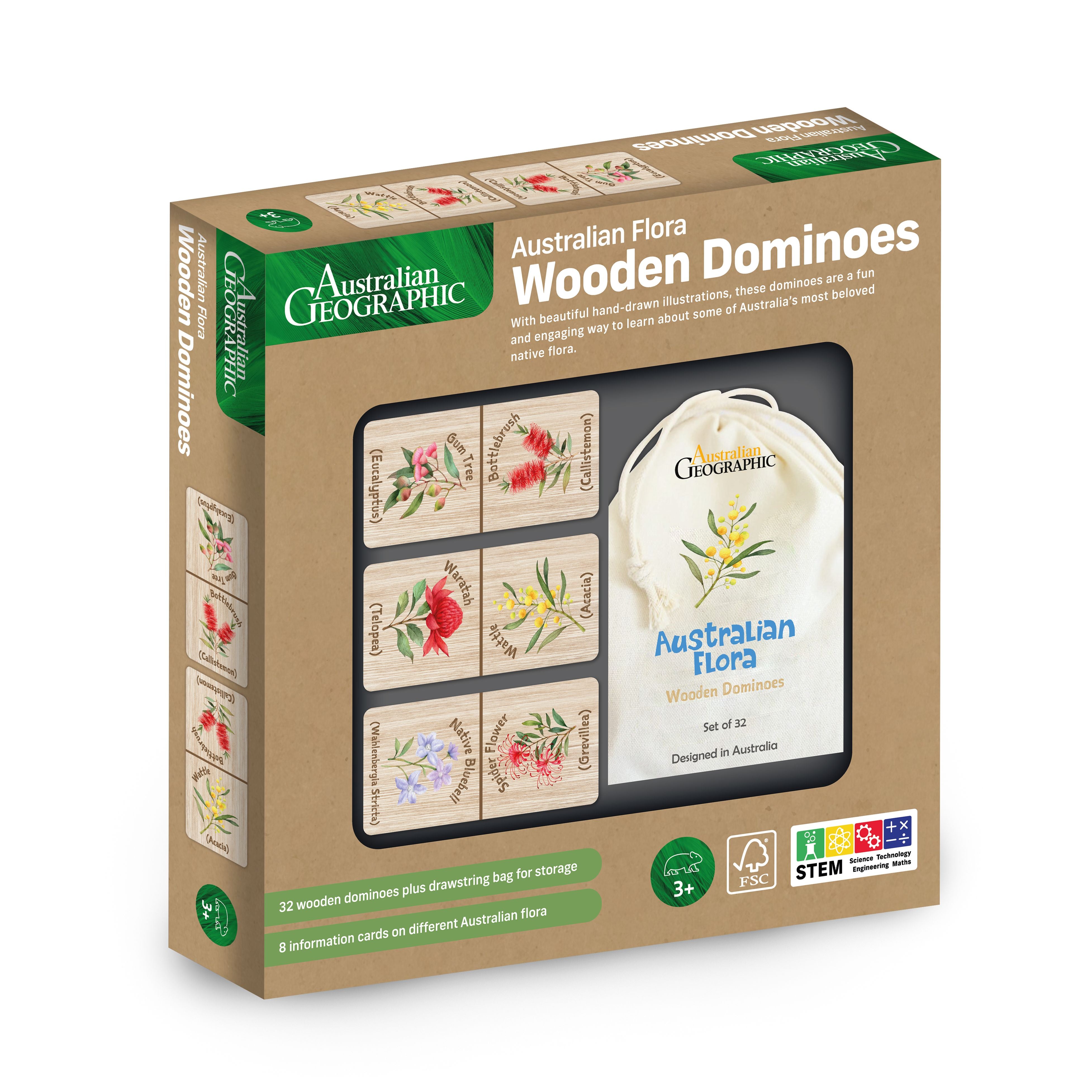 Australian Geographic Australian Flora Dominoes
