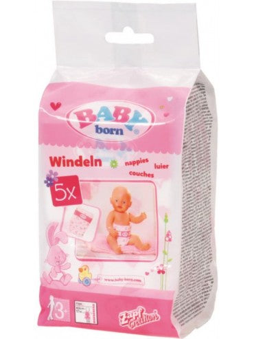 BABY Born Nappies 5 Pack