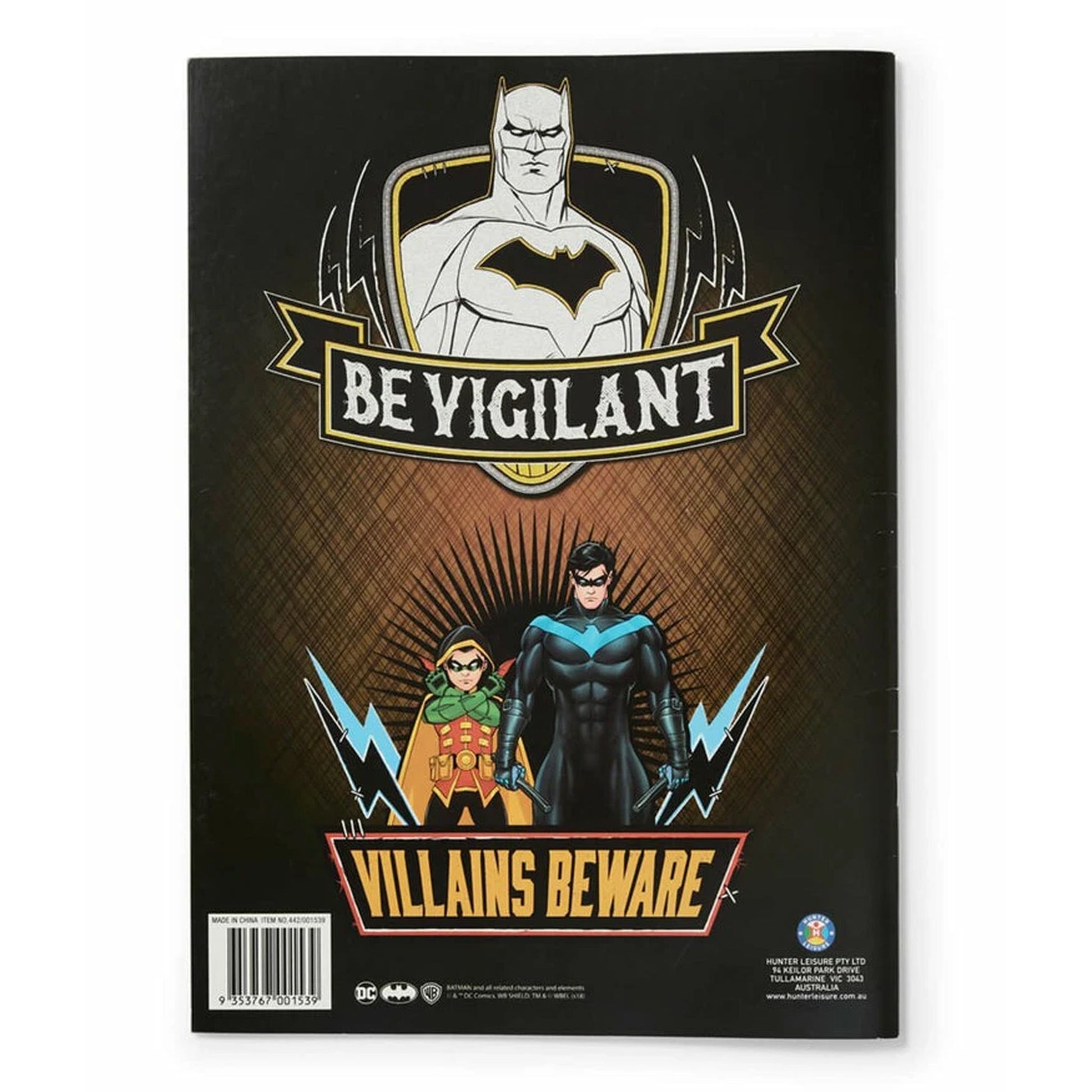Batman Scrapbook 64 Pages - Toyworld Australia