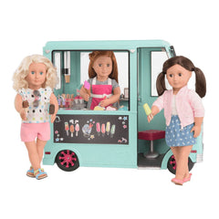 OUR GENERATION SWEET STOP ICE CREAM TRUCK MINT