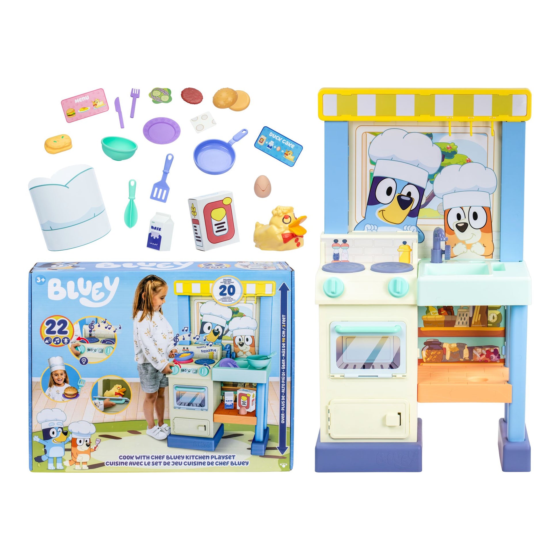 Bluey Series 11 Bake With Me Deluxe Kitchen Playset - Toyworld Australia