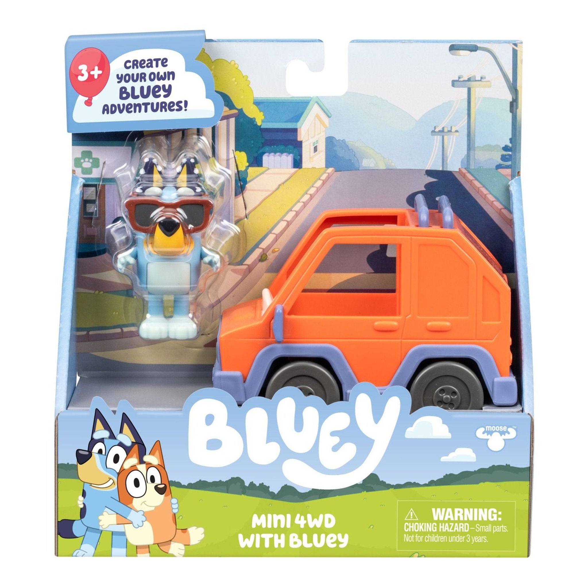 Bluey Mini 4WD Vehicle