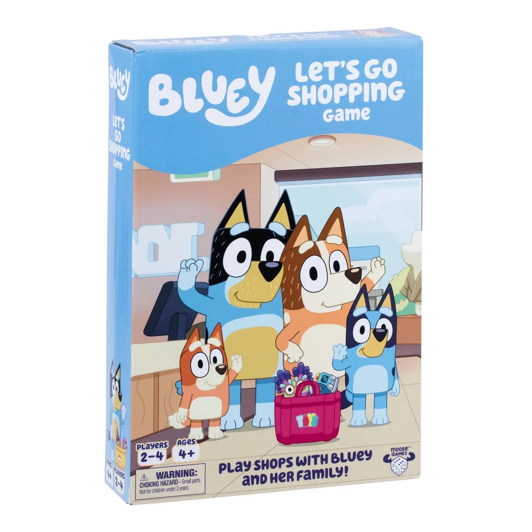 Bluey Let's Go Shopping Game