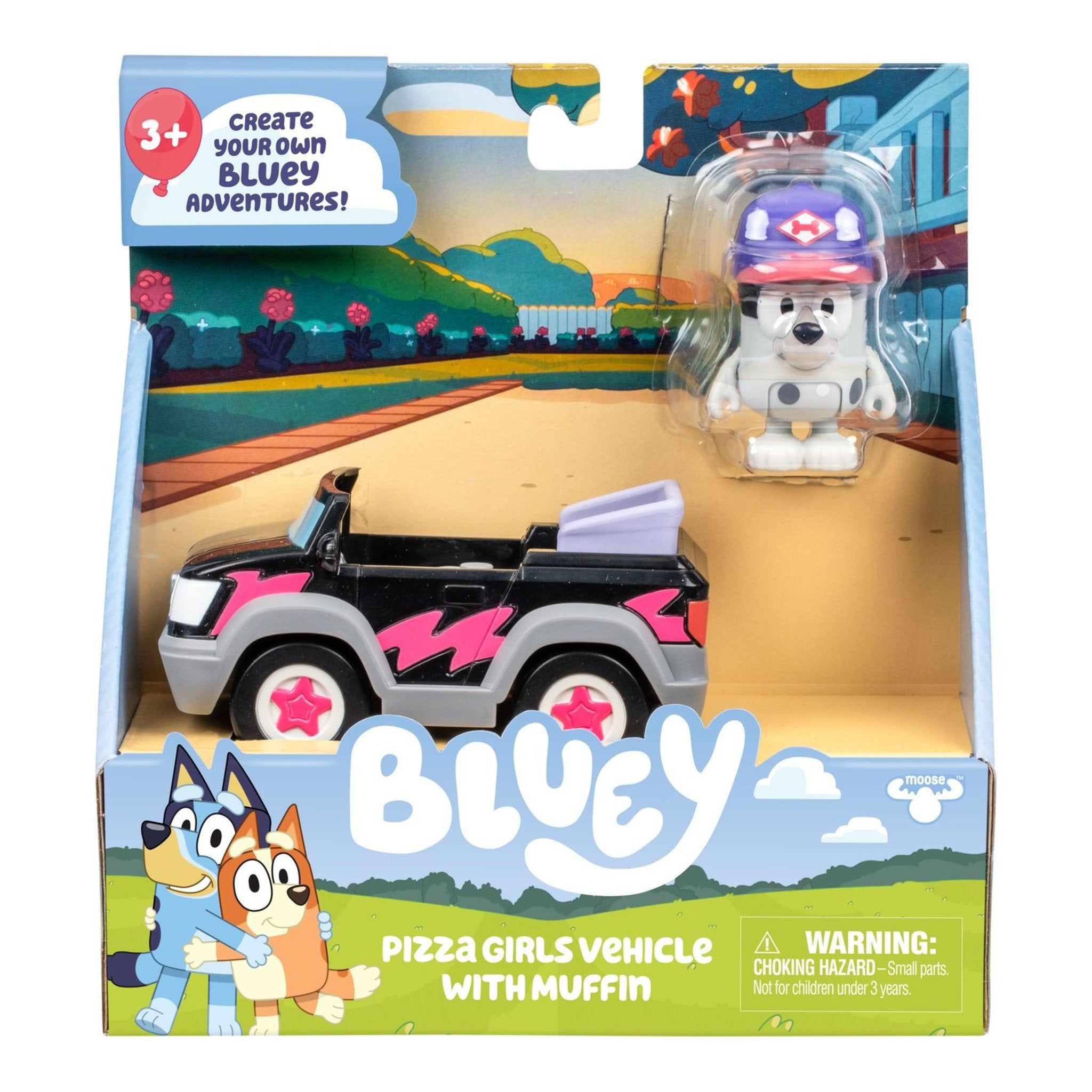 Bluey Pizza Girls Vehicle