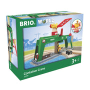 BRIO World  Crane Container Crane 6 Pieces