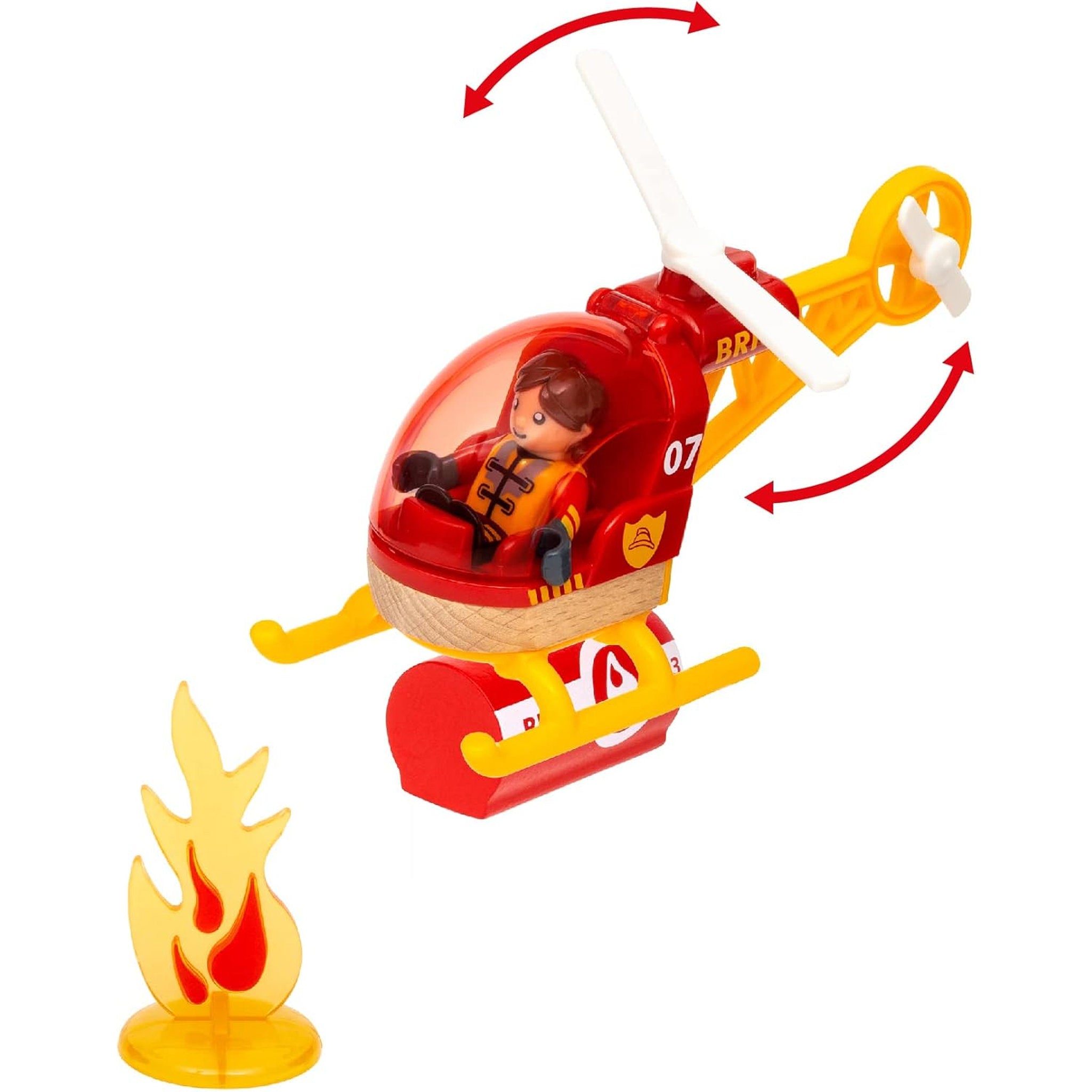 BRIO World Rescue Team Train Set 44 Pieces