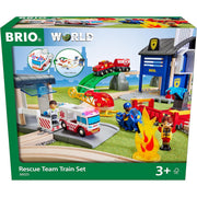 BRIO World Rescue Team Train Set 44 Pieces