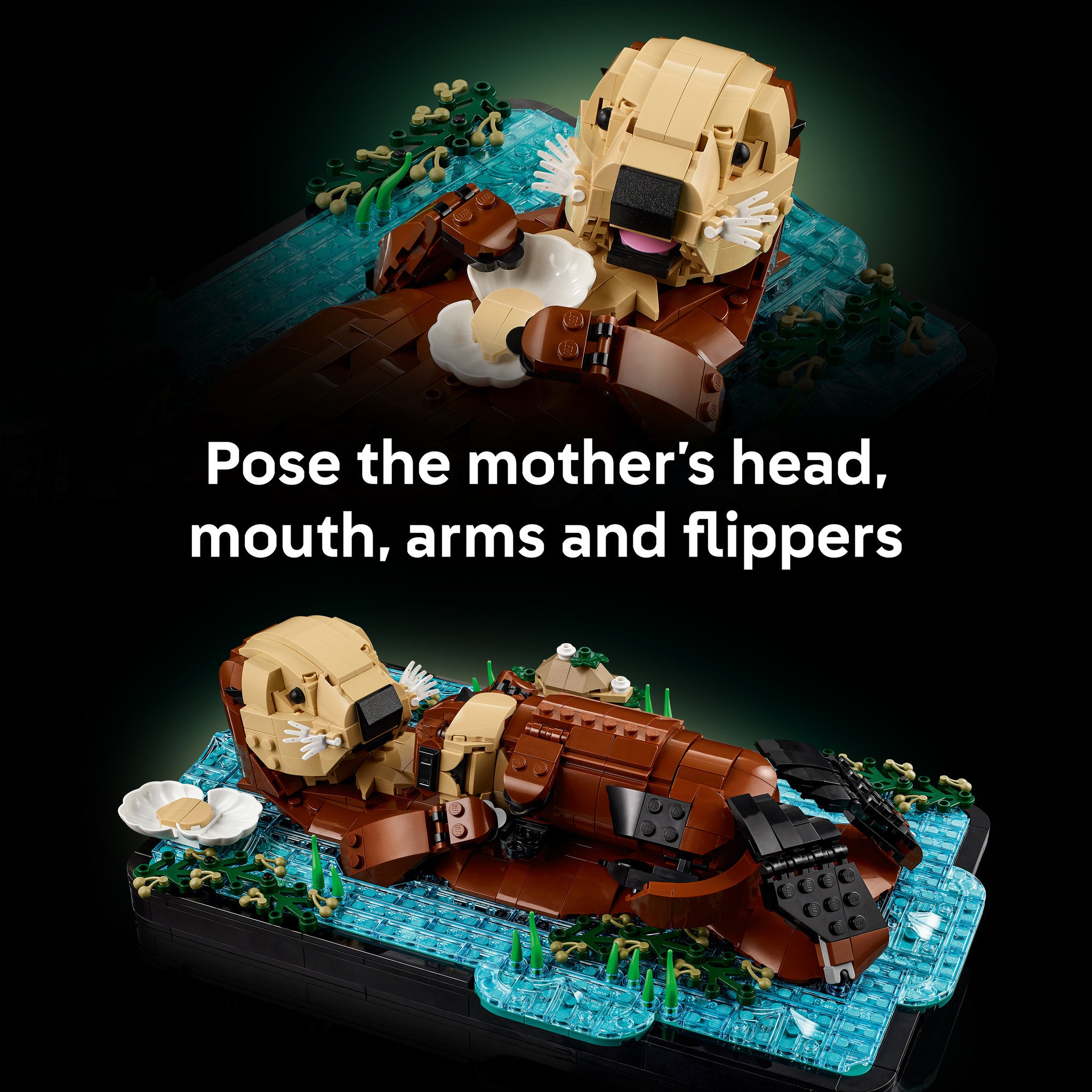 LEGO 21366 Ideas Floating Sea Otters