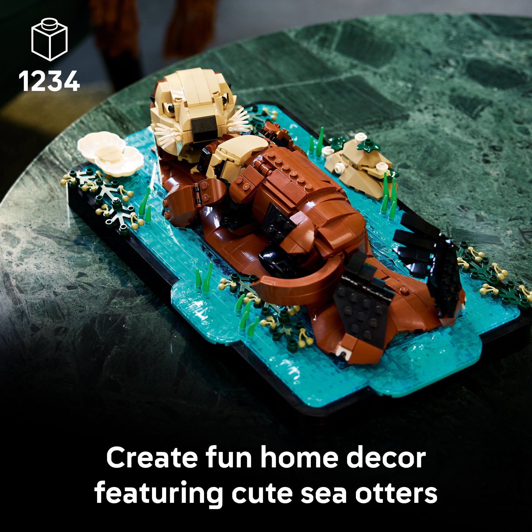 LEGO 21366 Ideas Floating Sea Otters