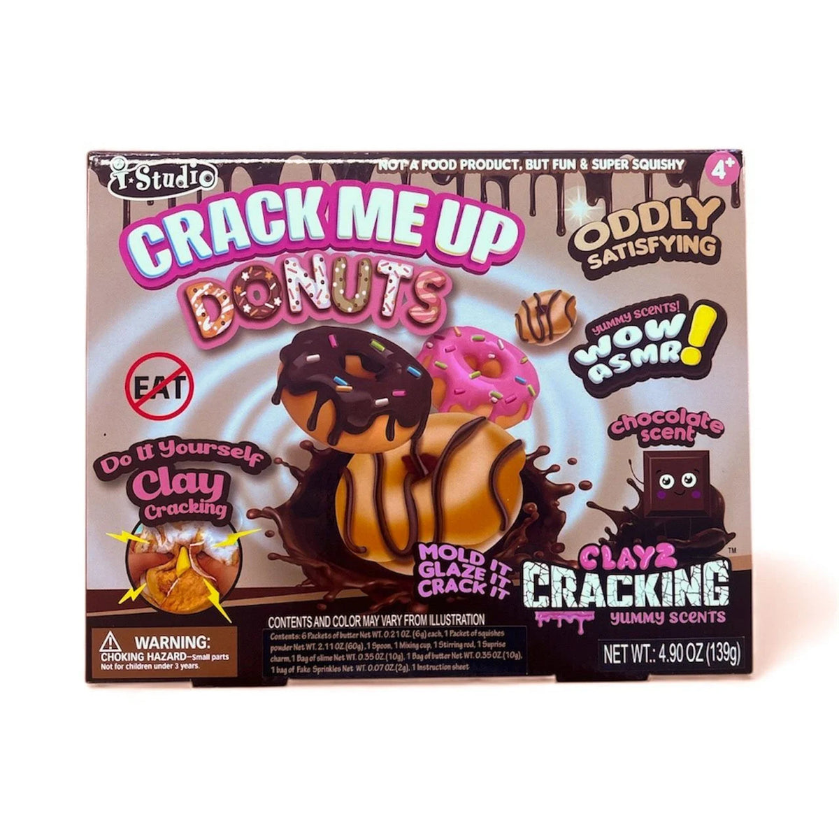 Crack Me Up Squish Slime Donuts