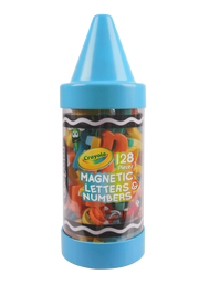 Crayola 128 Piece Magnetic Letters & Numbers Assorted Styles
