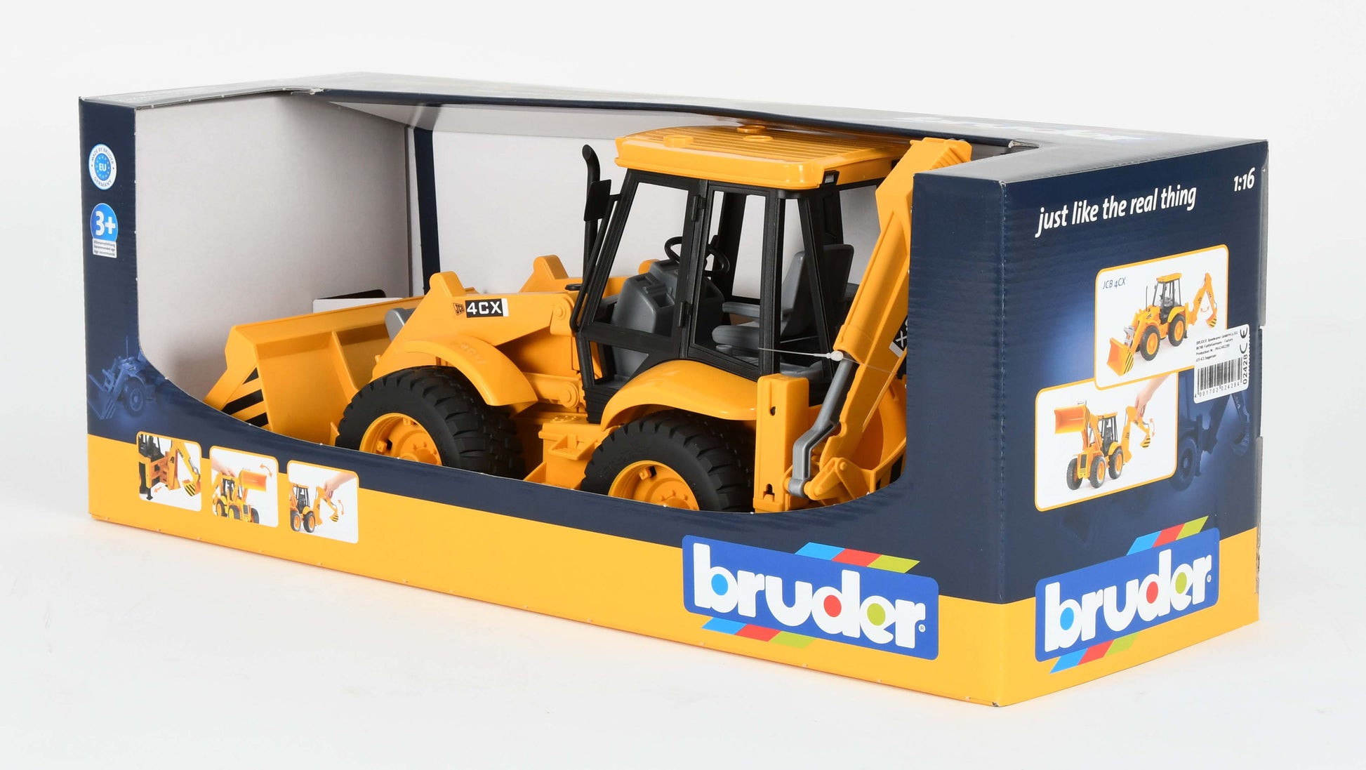 Bruder 1:16 Jcb 4Cx Backhoe Loader - Toyworld Aus