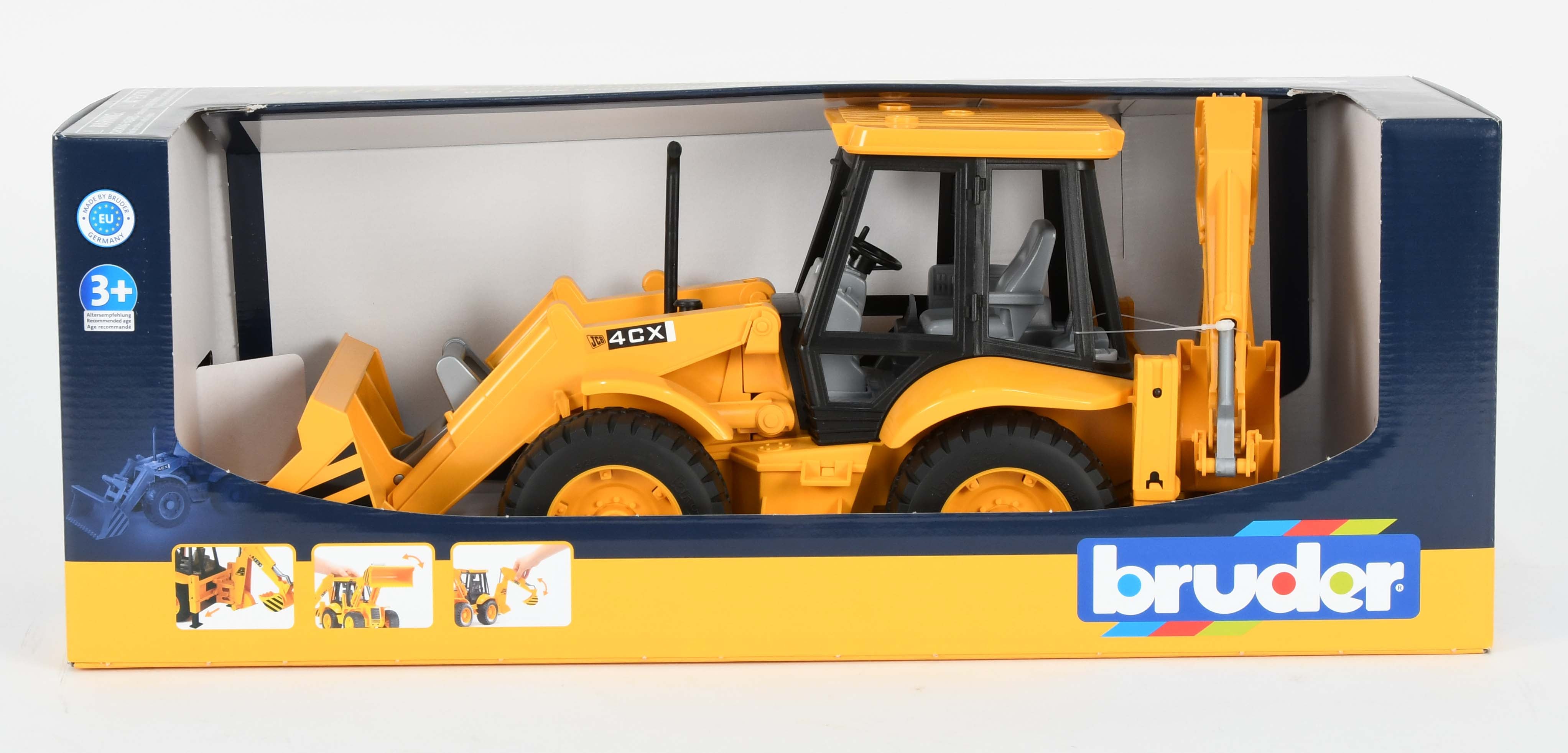 Bruder 1:16 Jcb 4Cx Backhoe Loader - Toyworld Aus