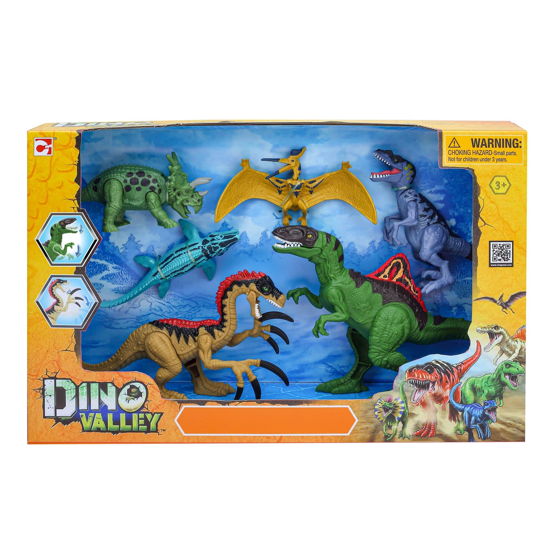 Dino Valley Group 6 Piece Set - Toyworld Australia