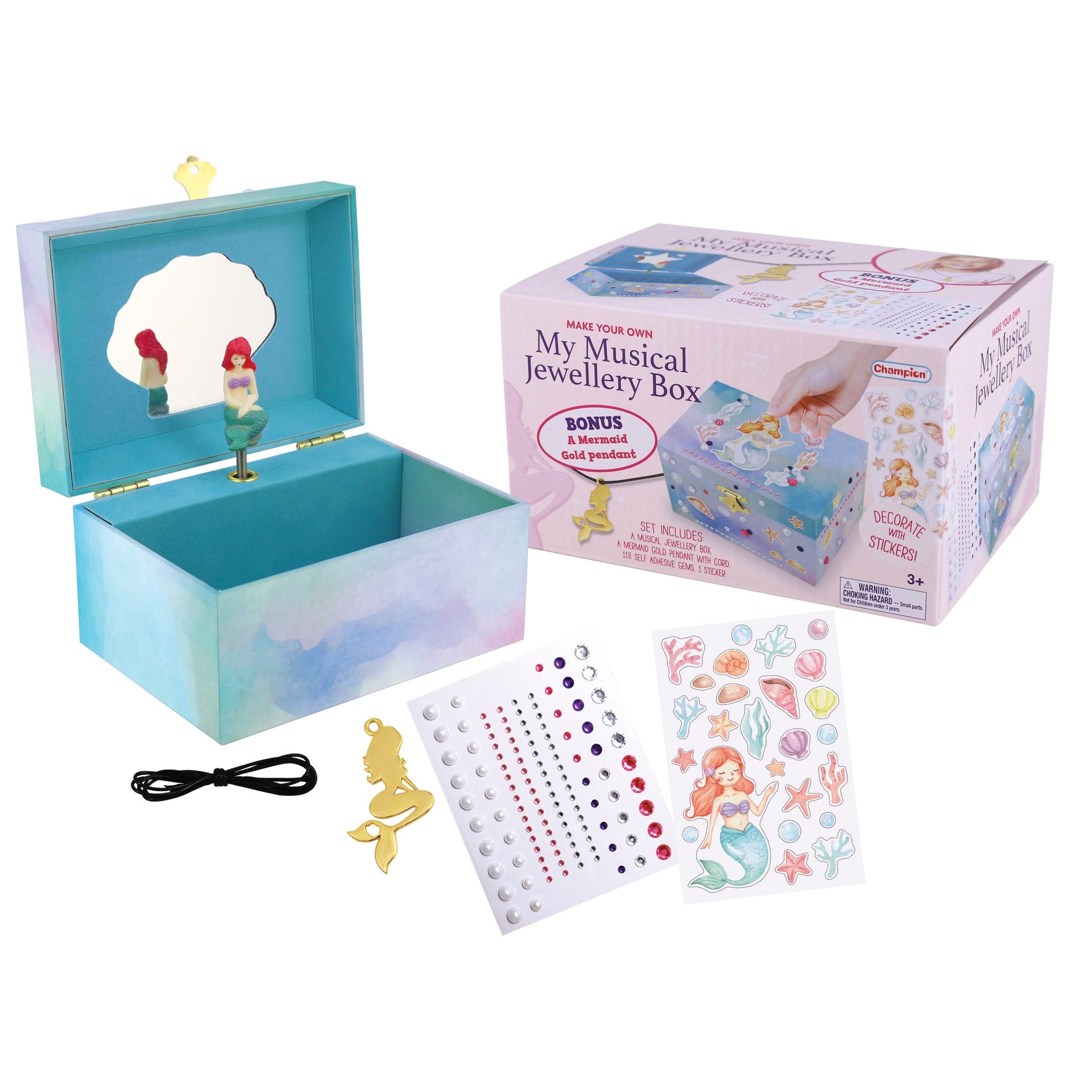 My Musical Jewellery Box DIY - Mermaid