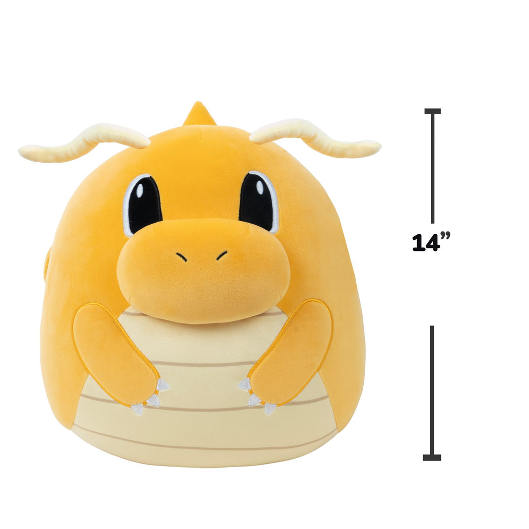 Squishmallows Pokemon 14 Inch Plush Dragonite - 3