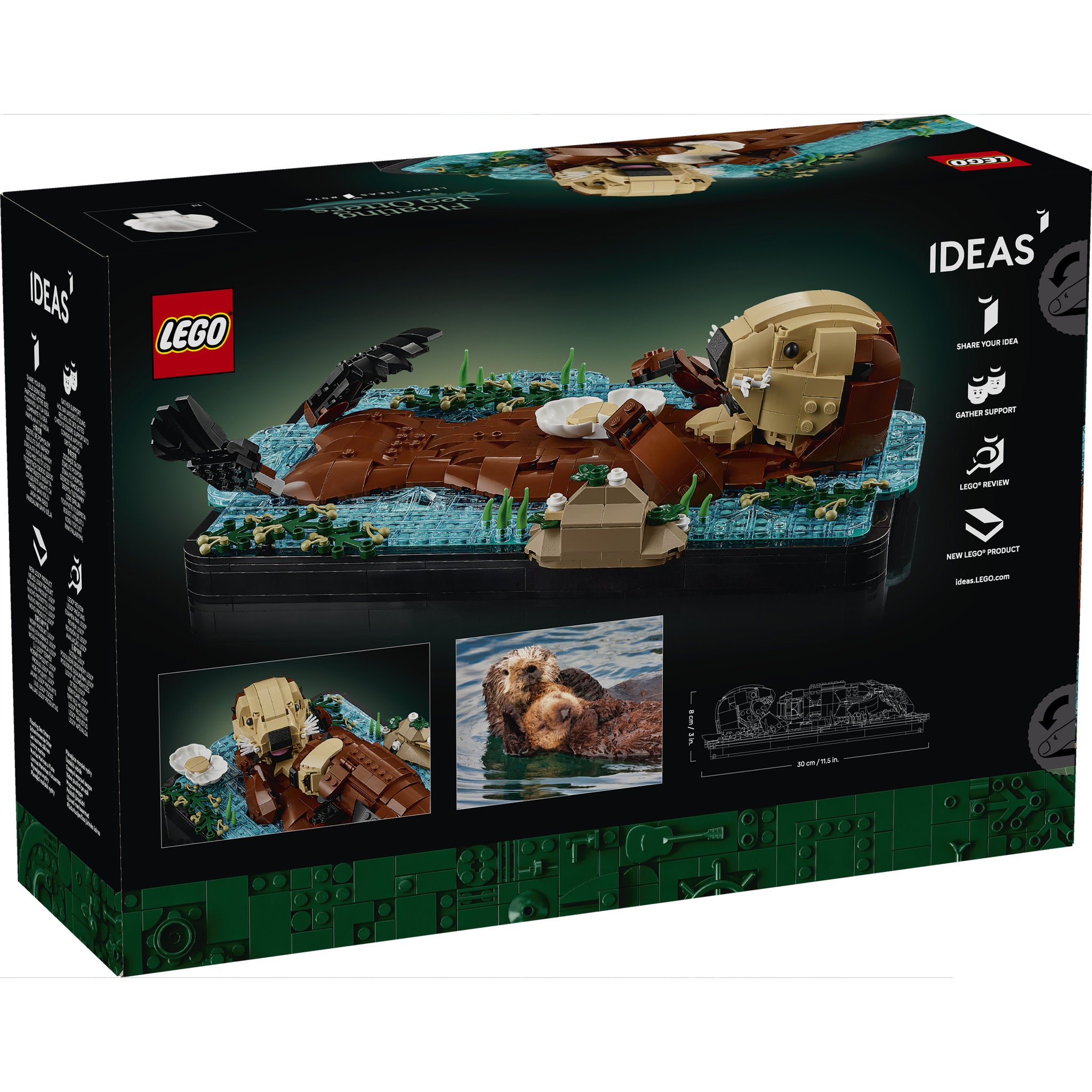 LEGO 21366 Ideas Floating Sea Otters