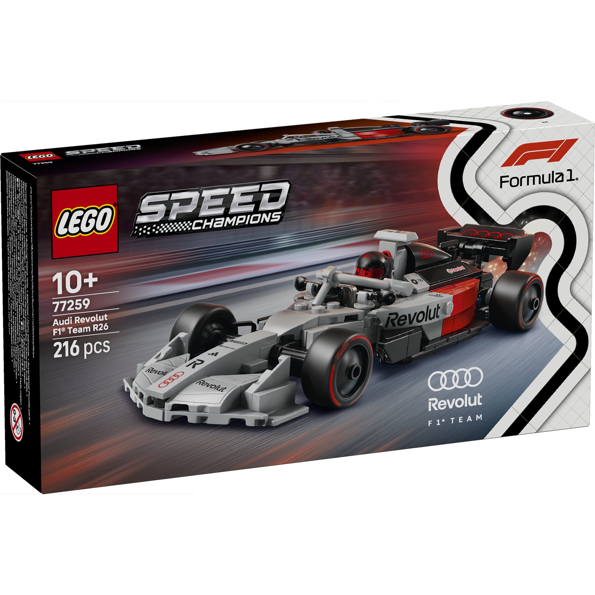 LEGO 77259 Speed Champions Audi Revolut F1 Team R26 Race Car