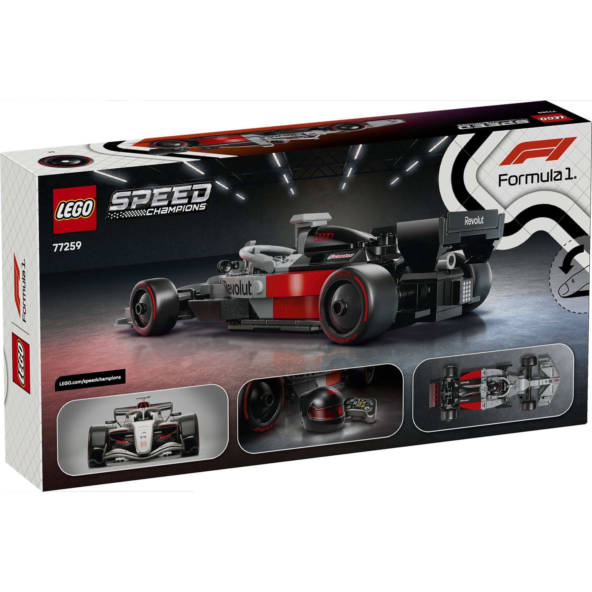 LEGO 77259 Speed Champions Audi Revolut F1 Team R26 Race Car