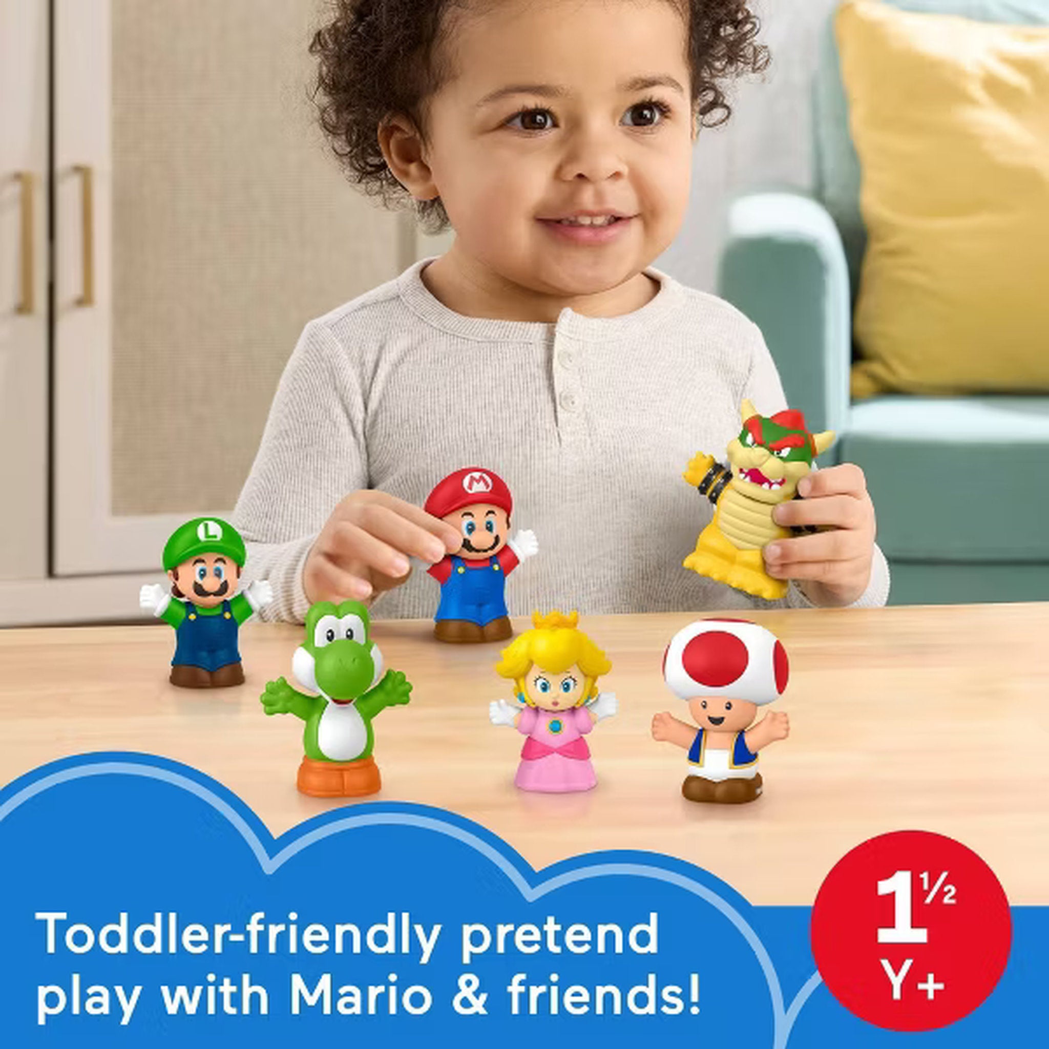 Fisher-Price Little People Super Mario World Figure 6 Pack