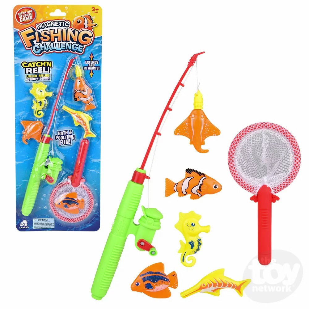 Lanard Deluxe Magnetic Fish N Fun Fishing Set