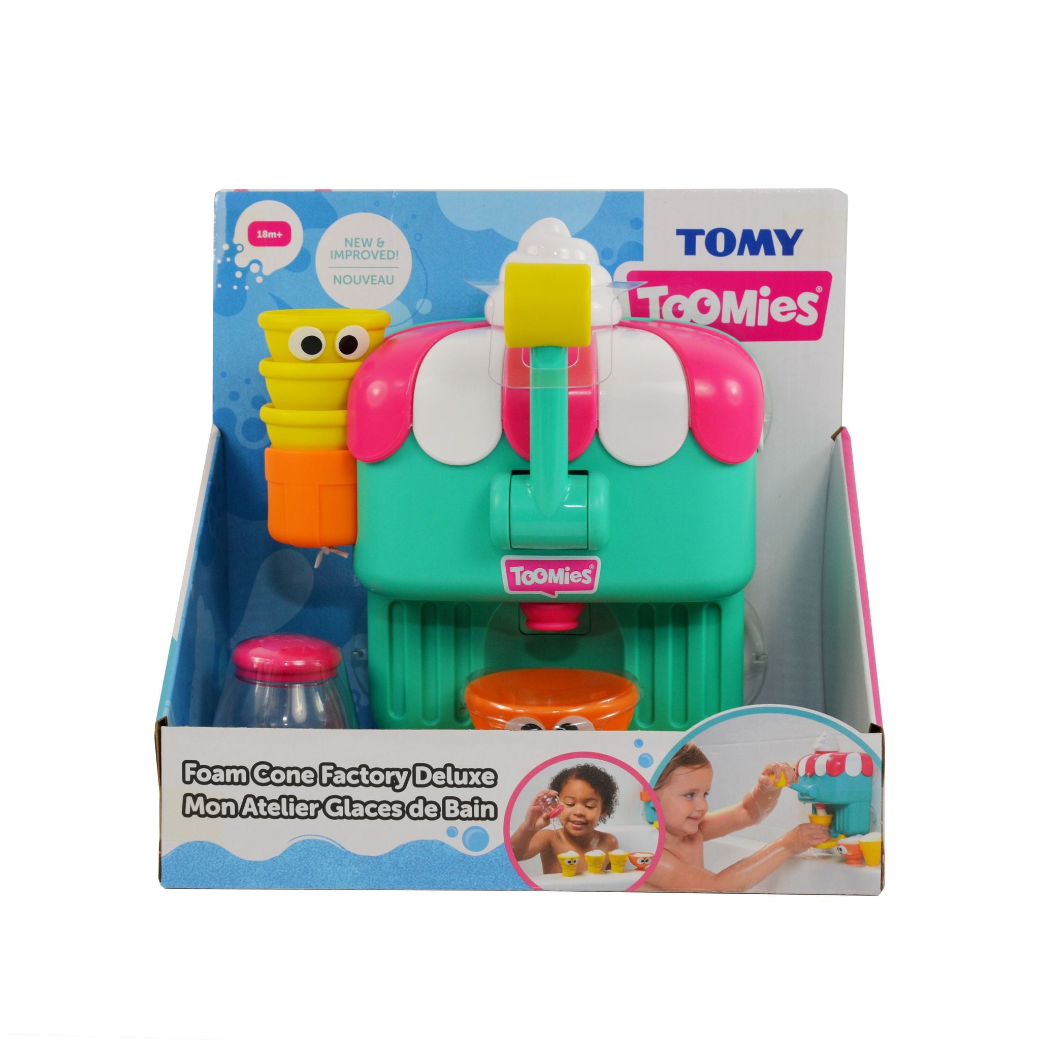 TOMY Toomies Foam Cone Factory Deluxe