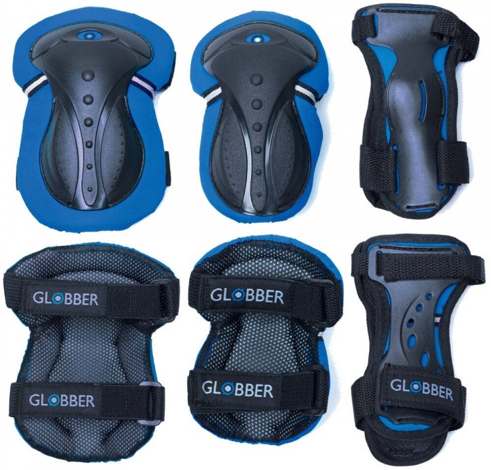 Globber Junior Protective Pad Set - Navy Blue XS
