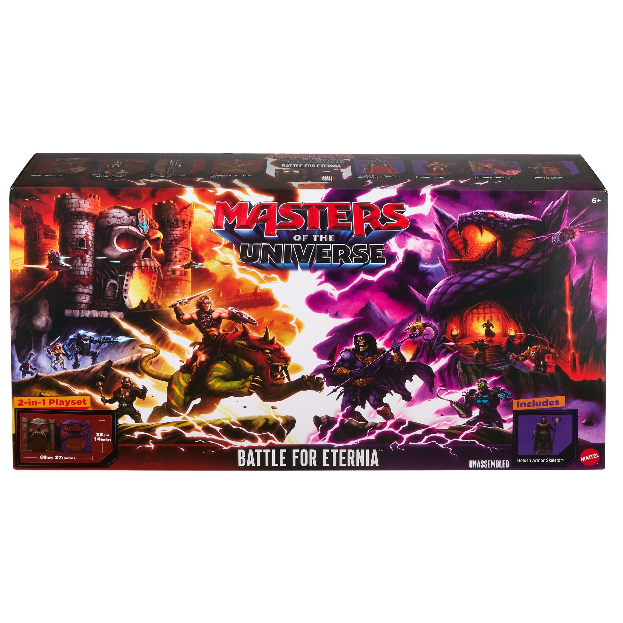 Masters Of The Universe Battle For Eternia 2-In-1 Playset