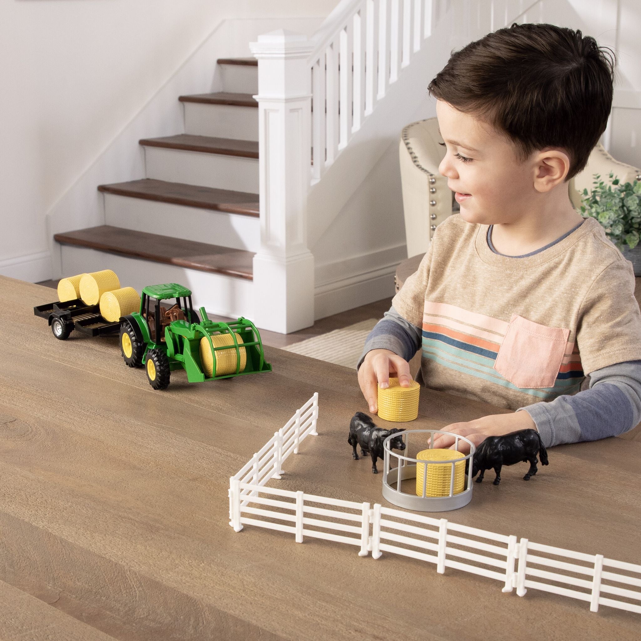 John Deere 1:32 Haying Farm Set
