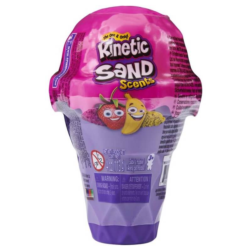 Kinetic Sand Ice Cream Container